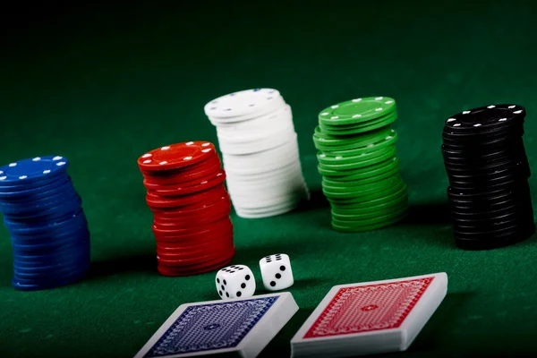 Pokermarker — Stockfoto