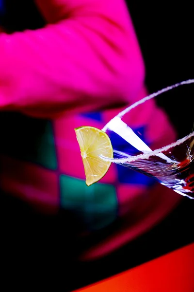 Margaritas, lime-előkészítés — Stock Fotó