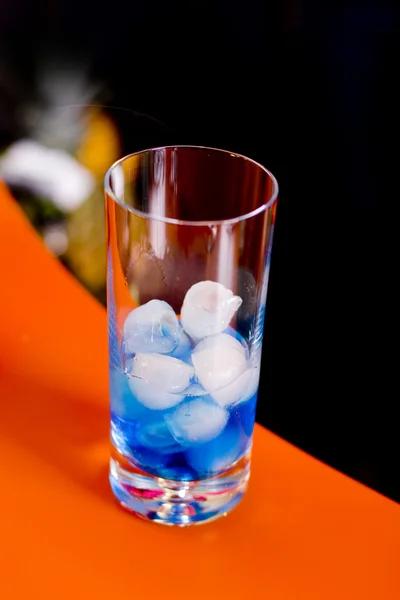 Cocktail Blue Lagoon — Foto Stock