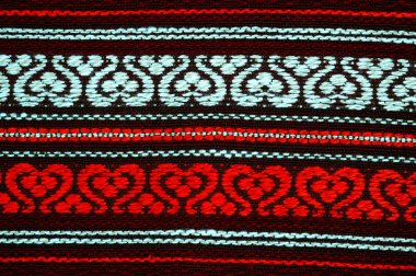 Traditional bulgarian embroidery clipart