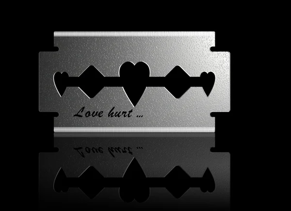 Love Hurt Concept Suitable Valentine Day — Stock Photo, Image