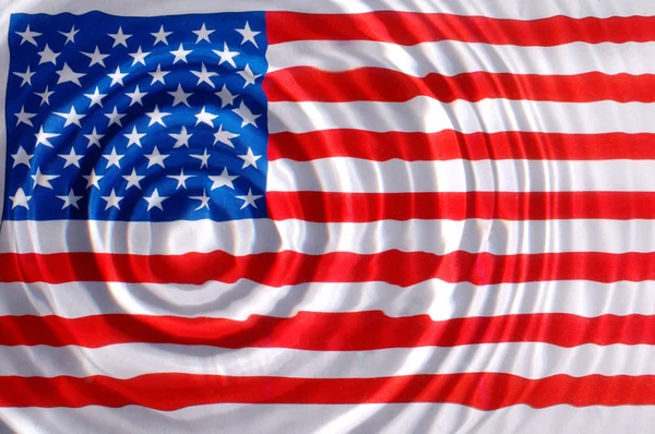 明るい波立たせられた米国旗のクローズ アップ ストック写真 C Fotofabrika