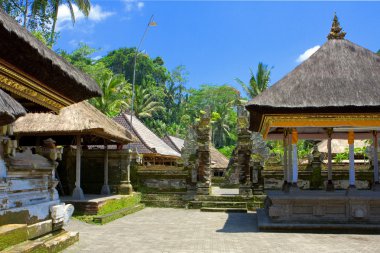 Bali. Indonesia.Temple-tomb of imperial family of Gunung-Kavi. clipart