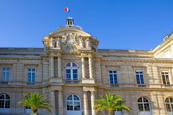 Frammento del palazzo di Lussemburgo a Parigi, Francia . — Foto Stock