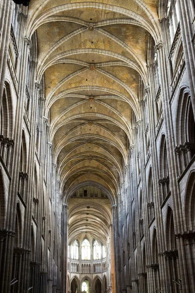 法国。诺曼底。在鲁昂巴黎圣母院大教堂. — 图库照片
