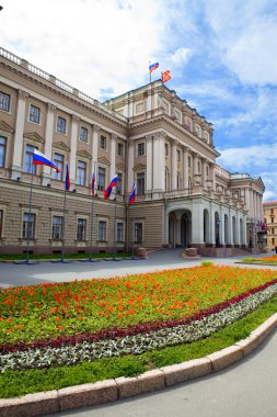 Russia. St.-Petersburg. A Legislative Assembly building clipart