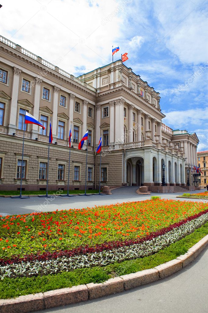 Russia. St.-Petersburg. A Legislative Assembly building