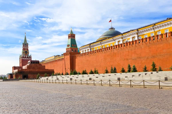 Москва, Кремлівської стіни — стокове фото