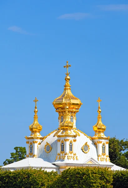 Ryssland, petrodvorets-peterhof palatset — Stockfoto