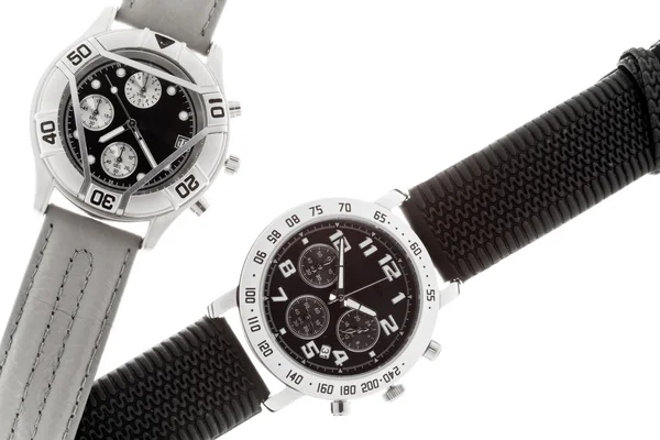Náramkové hodinky s několika ciferníky — Stock fotografie