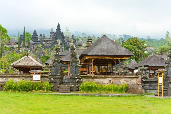 Kompleks Kuil Terbesar Ibu Dari Semua Kuil Bali Indonesia Besakih — Stok Foto