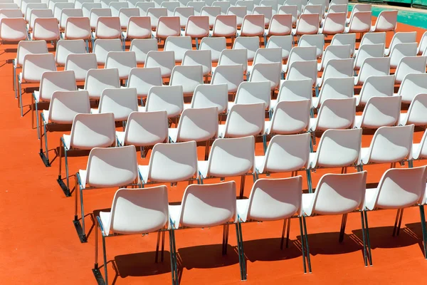 Empty Rows Seats Backs Spectator — Stock Photo, Image