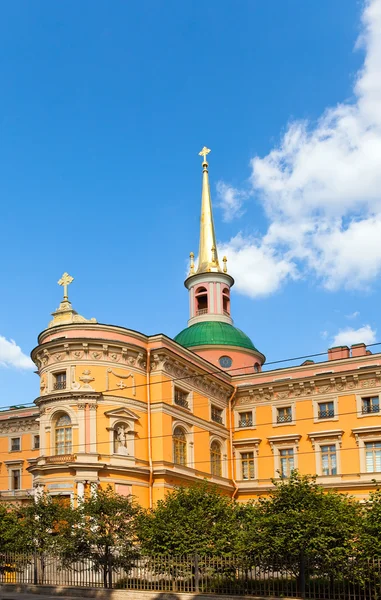 Rússia São Petersburgo Castelo Engenharia Mikhailovsky — Fotografia de Stock
