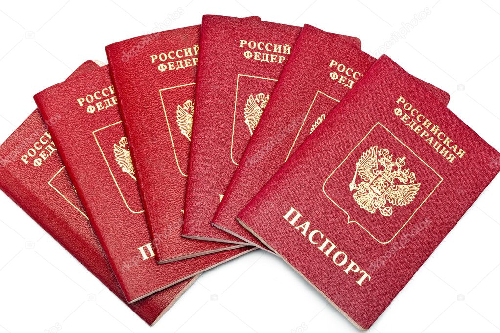 Some the Russian international passports