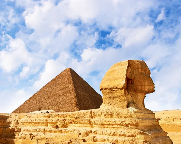 在埃及狮身人面像 — 图库照片