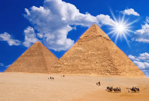 Πυραμίδες — Φωτογραφία Αρχείου