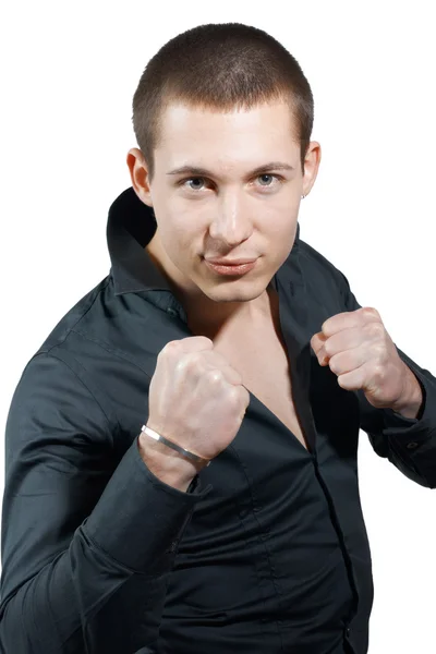 Boxing man — Stock Photo, Image
