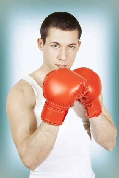 Hombre de boxeo — Foto de Stock