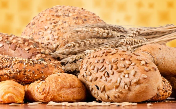 Свіжі Хлібобулочні Вироби Пшениця — стокове фото