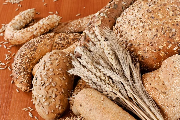 Čerstvé Pekařské Výrobky Pšenice — Stock fotografie