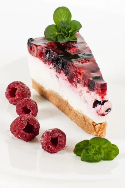 Frukt cheesecake — Stockfoto