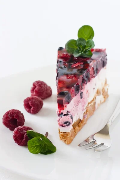 Φρούτα cheesecake — Φωτογραφία Αρχείου