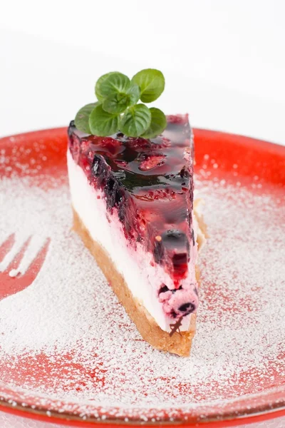 Fruit cheesecake — Stock Photo, Image