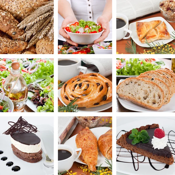 Diferente composición alimentaria —  Fotos de Stock
