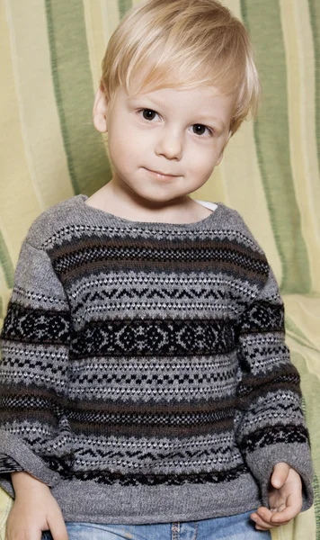 Dois anos retrato menino — Fotografia de Stock