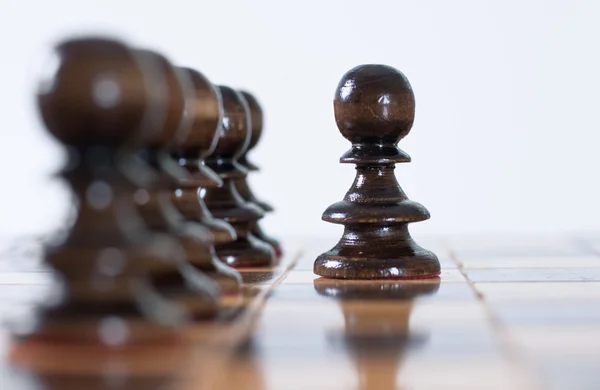 stock image Chess figure on board