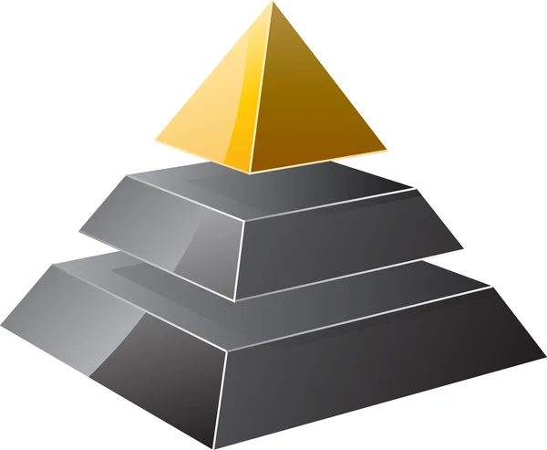 Pirámide — Archivo Imágenes Vectoriales