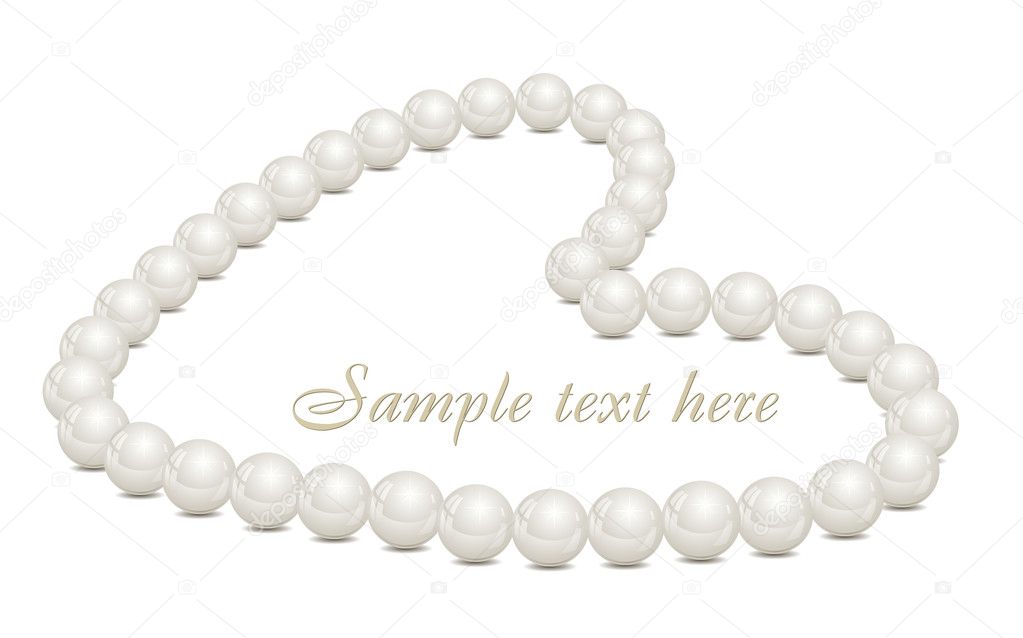 Backgruon vith pearls