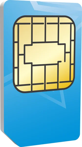 stock vector Sim card