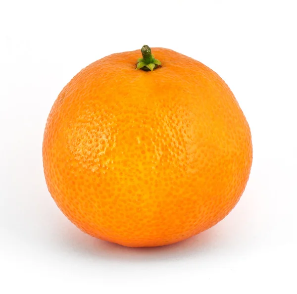 Mandarin Gyümölcs Izolált Fehér Alapon — Stock Fotó