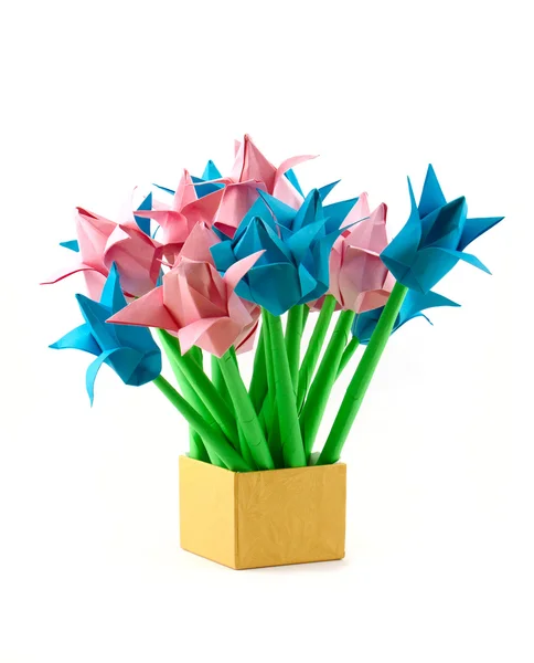 Tulipanes de papel — Foto de Stock