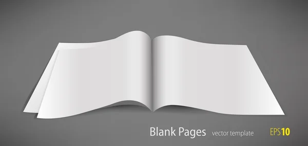 Blank page — Stock Vector