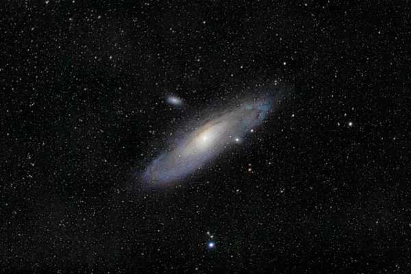 A Grande Galáxia de Andrómeda — Fotografia de Stock