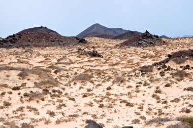 Island of Lobos, Fuerteventura, Canary Islands, Spain clipart