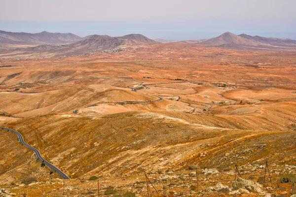Grov lansdscape i fuerteventua, Kanarieöarna, Spanien — Stockfoto