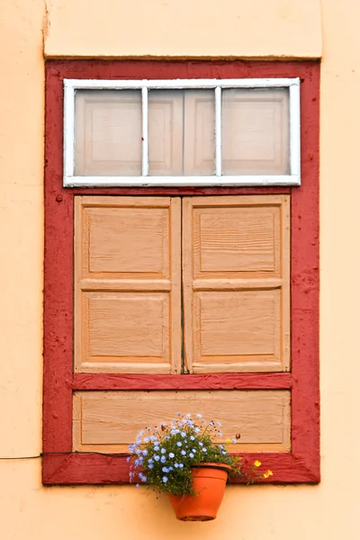 stock image Rustic window in Spain