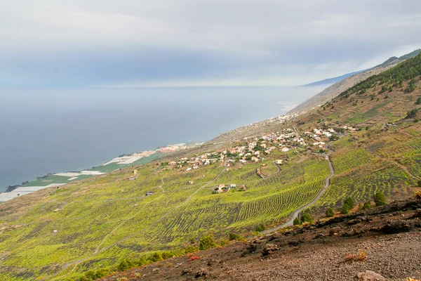 Kustlijn Van Palma Canarische Eilanden — Stockfoto