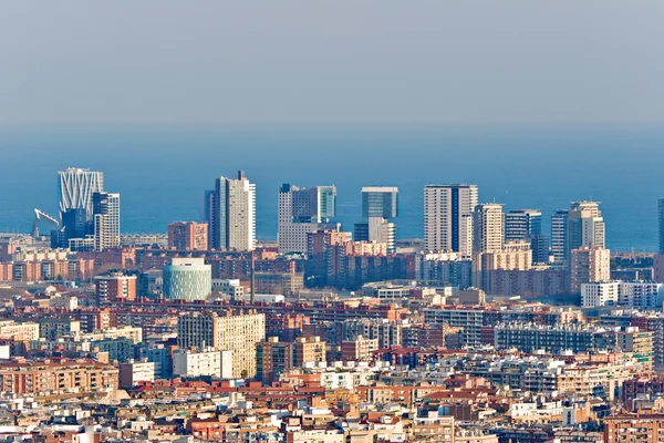 Сучасних будівель в Барселоні — стокове фото