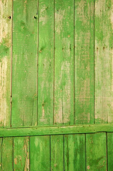 Зеленим парканом — стокове фото