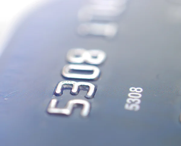 Nära Upp Skott Kreditkort — Stockfoto