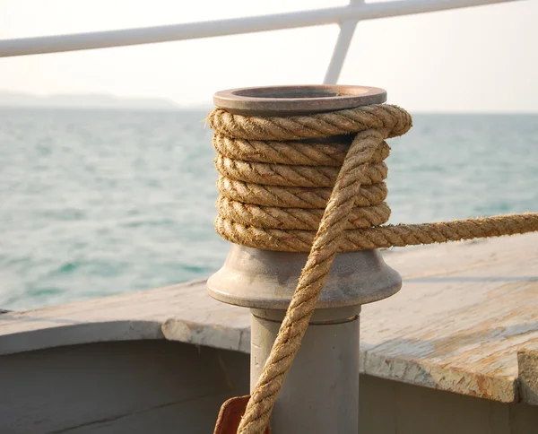 Touw kink in de kabel — Stockfoto