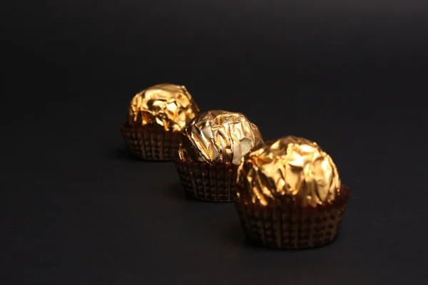 Gold candy — Stock Photo, Image