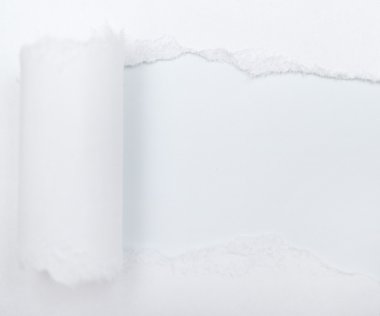 White background visible through the gray paper wrapped clipart