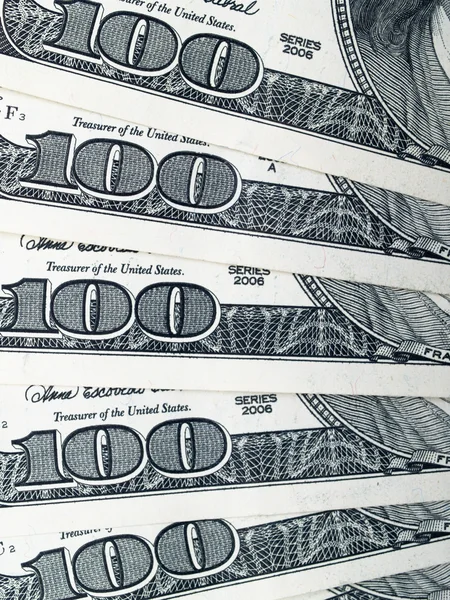 Background Dollar Bills Closeup — Stock Photo, Image