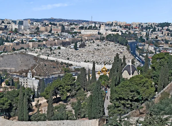 Oude stad van Jeruzalem — Stockfoto