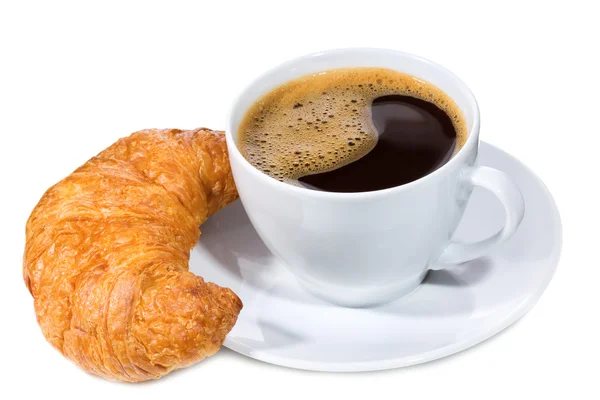 Coffee And Croissant — Stock Photo © Nitrub 4873358